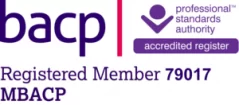 Claire Tune FdA Couns MBACP - Registered BACP Counsellor & Psychotherapist logo.