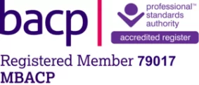 Claire Tune FdA Couns MBACP - Registered BACP Counsellor & Psychotherapist logo.